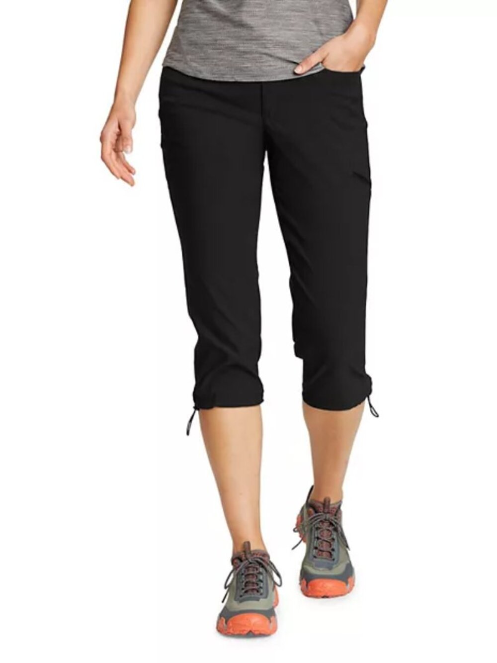 Eddie Bauer Rainer Capri Hiking Pants 16